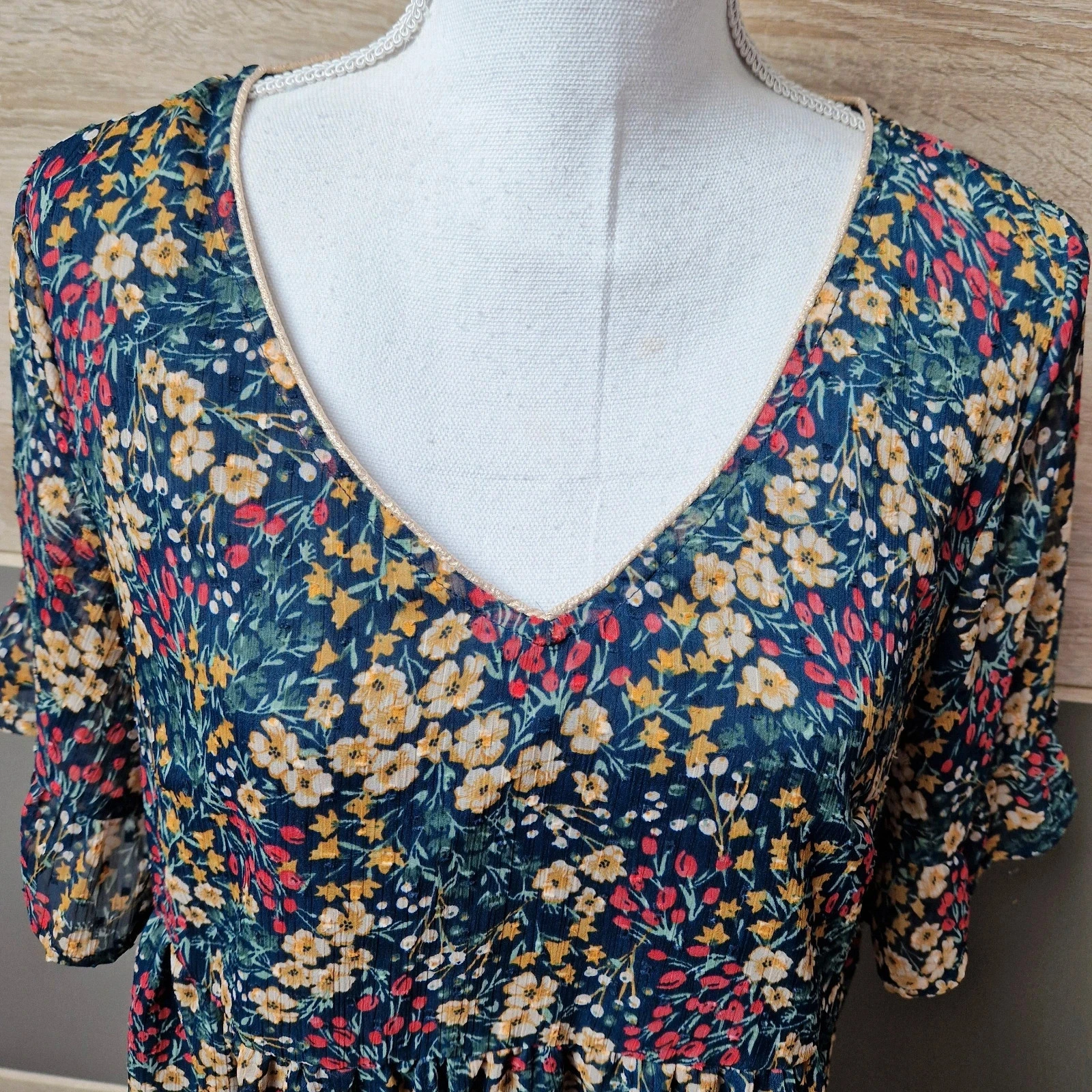 Doorzichtige blouse – photo 2